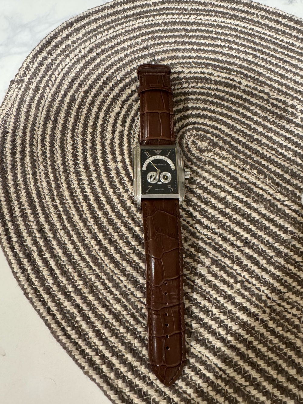 Emporio armani meccanico AR-4204 automatic running mov